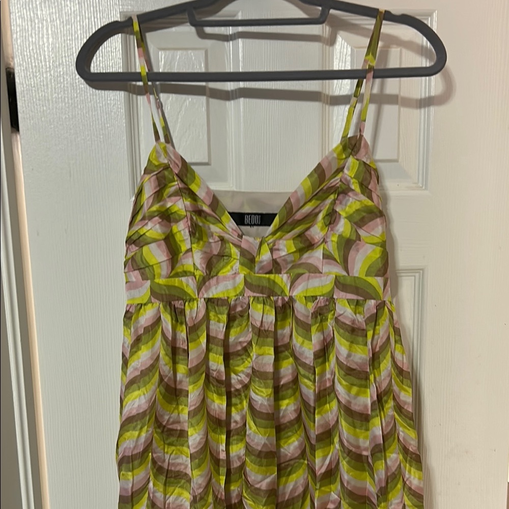 Colorful Striped Sundress